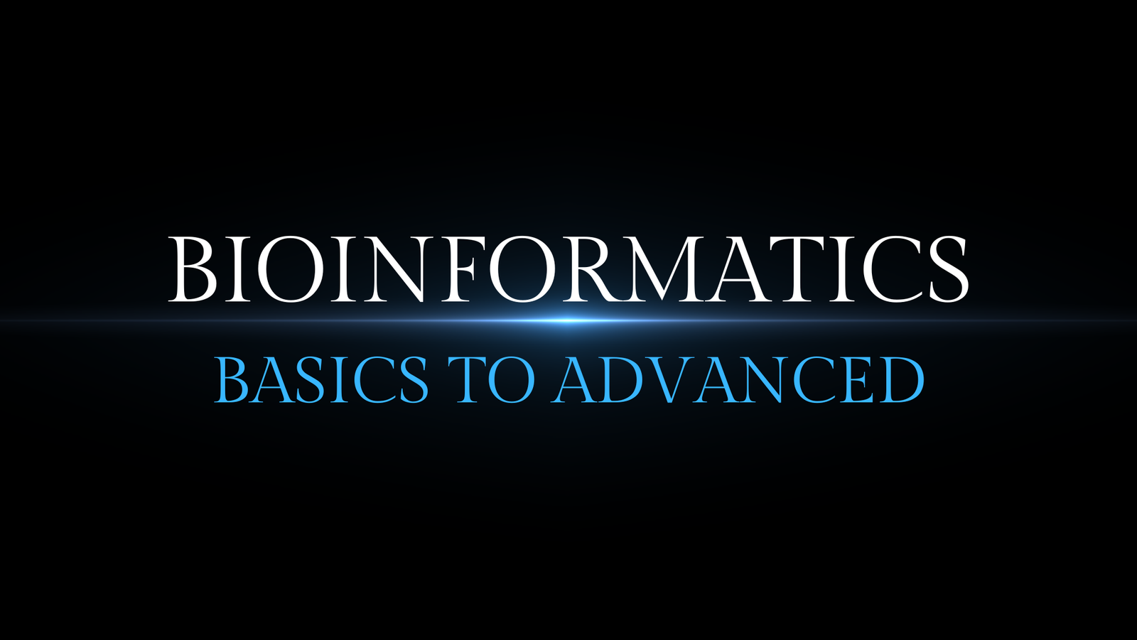 Bioinformatics Training
